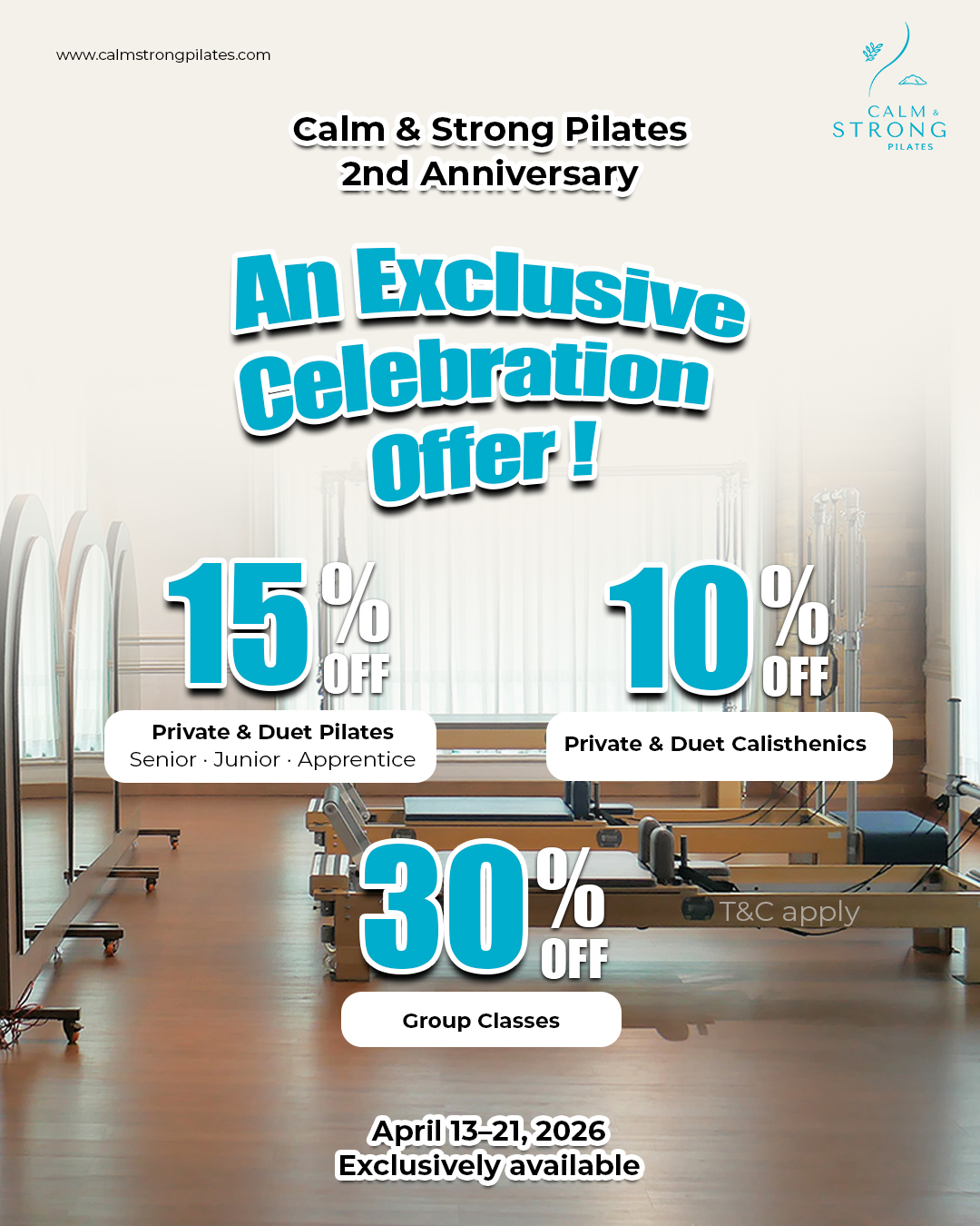 An Exclusive Celebration Offer